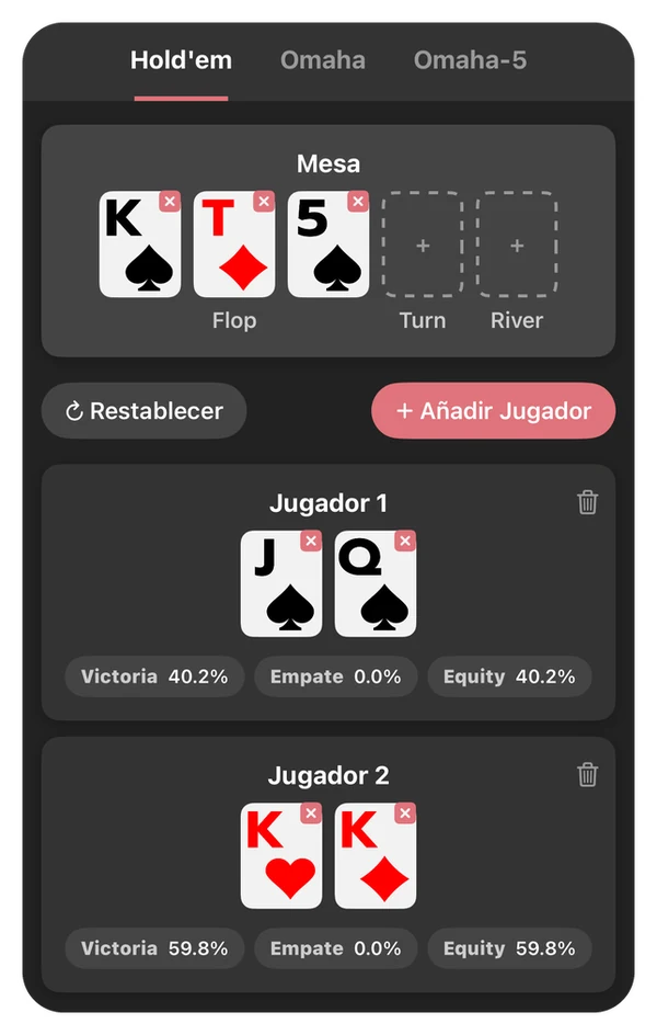 Odds Calculator Preview