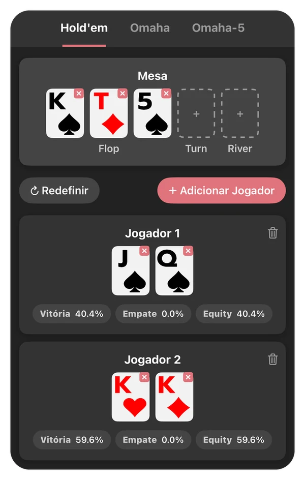 Odds Calculator Preview