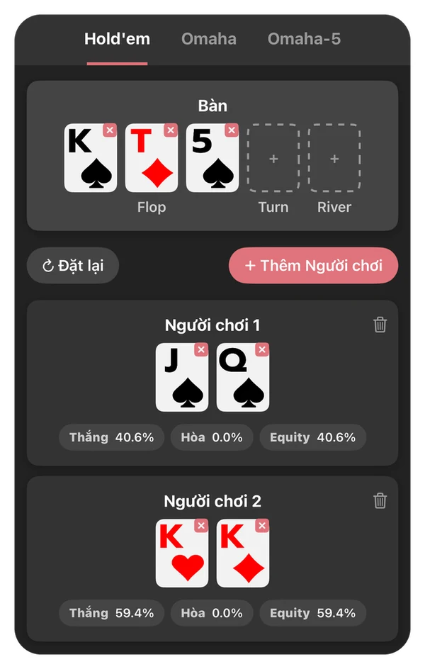 Odds Calculator Preview