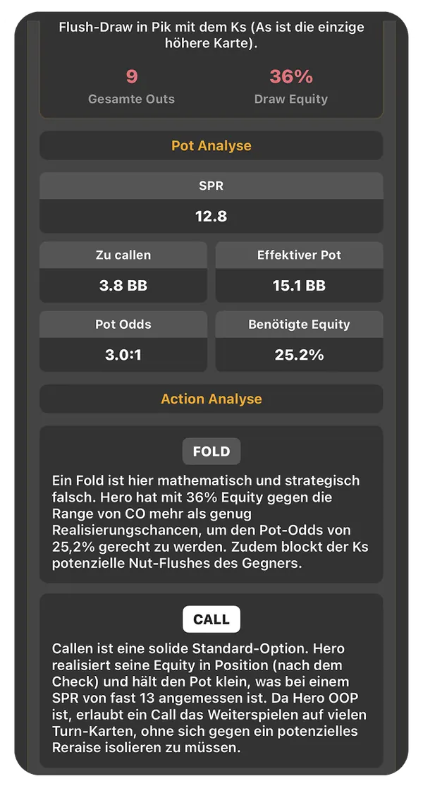 PokerX AI Analysis Preview
