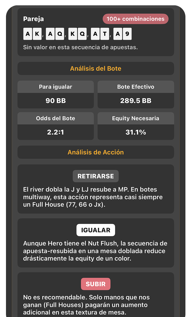 PokerX AI Analysis Preview