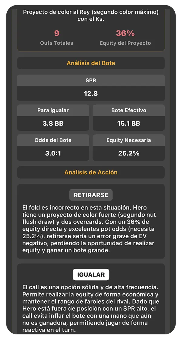 PokerX AI Analysis Preview