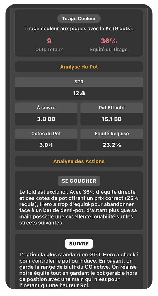 PokerX AI Analysis Preview