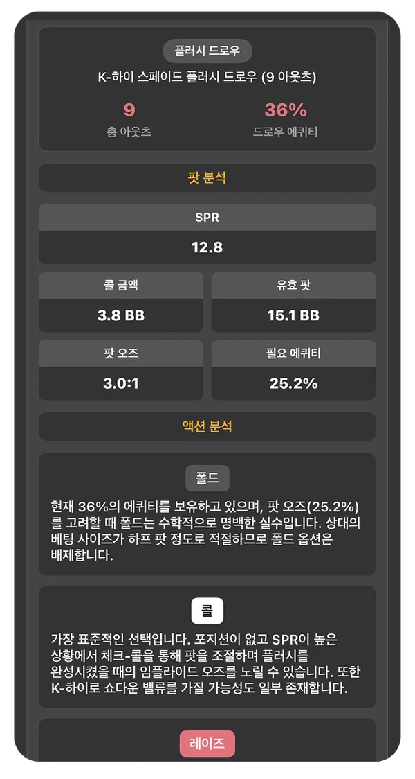 PokerX AI Analysis Preview