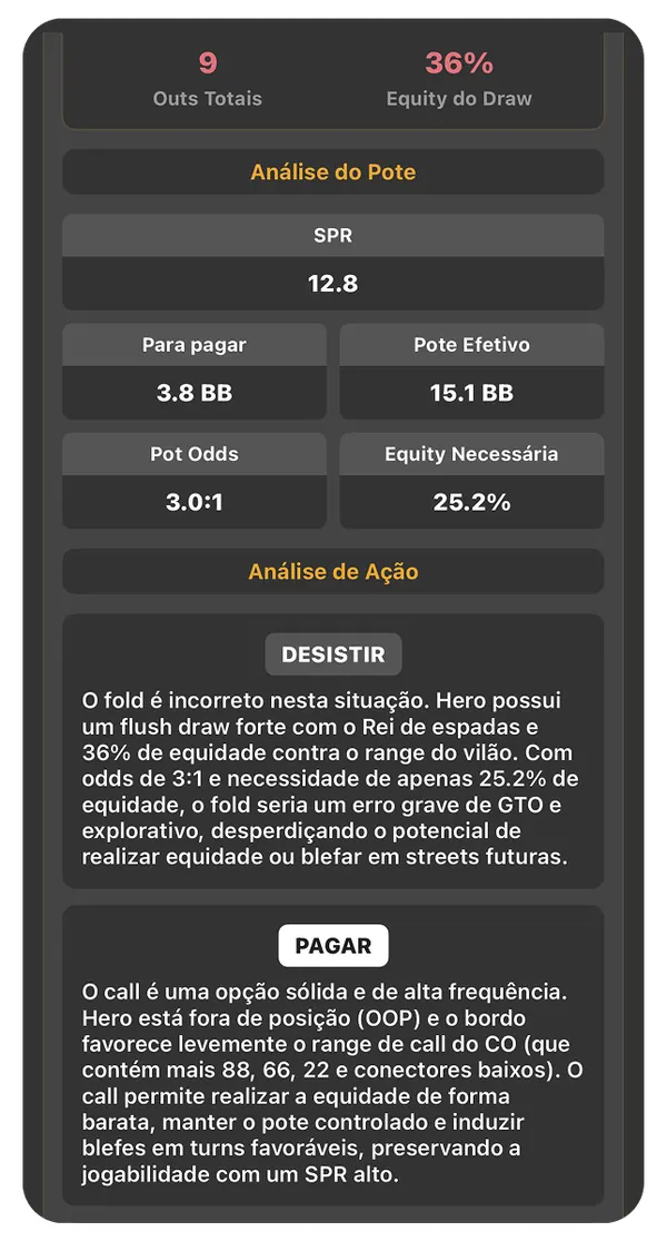 PokerX AI Analysis Preview