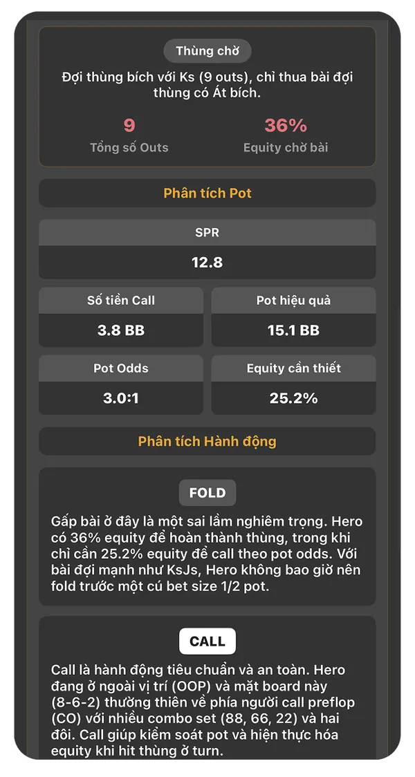 PokerX AI Analysis Preview