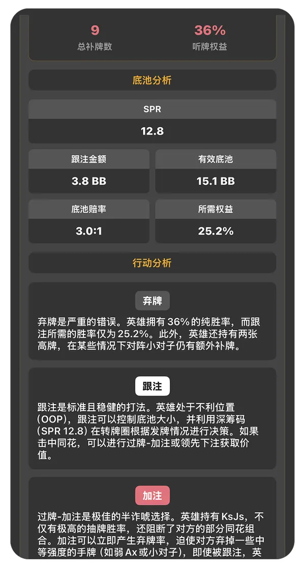 PokerX AI Analysis Preview