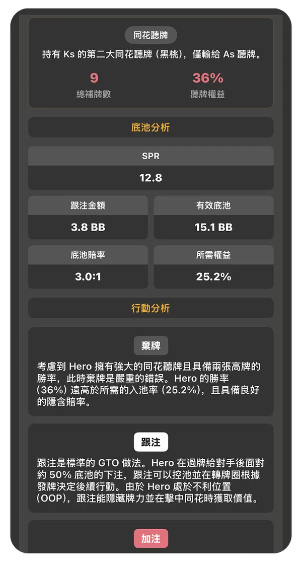 PokerX AI Analysis Preview