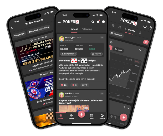 PokerX app preview