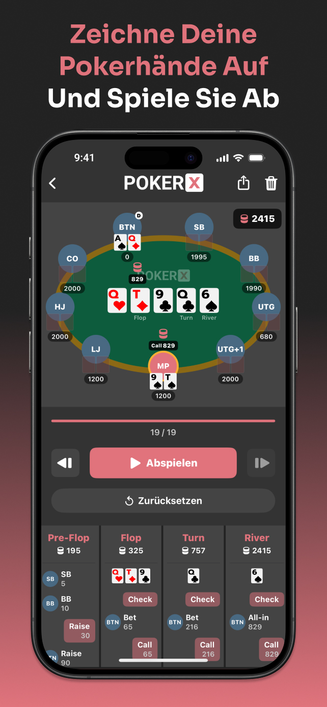 PokerX Hand Recorder