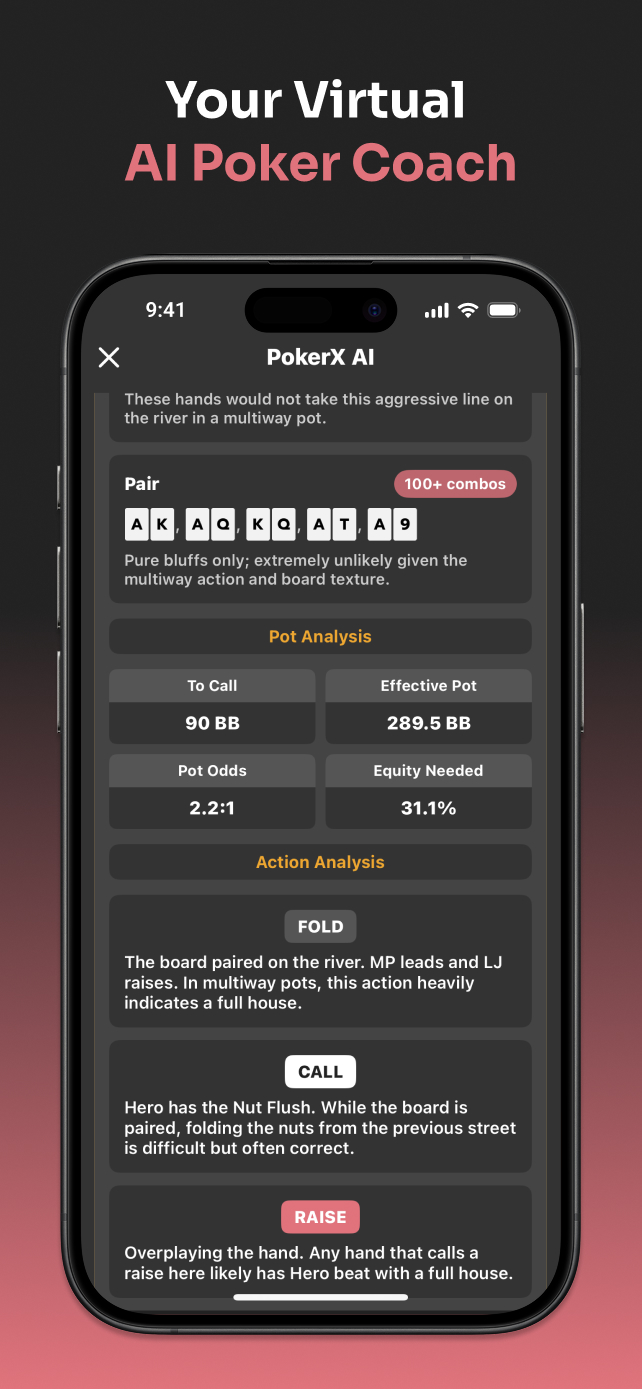 PokerX AI Analysis