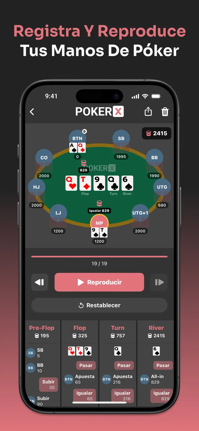 PokerX Hand Recorder