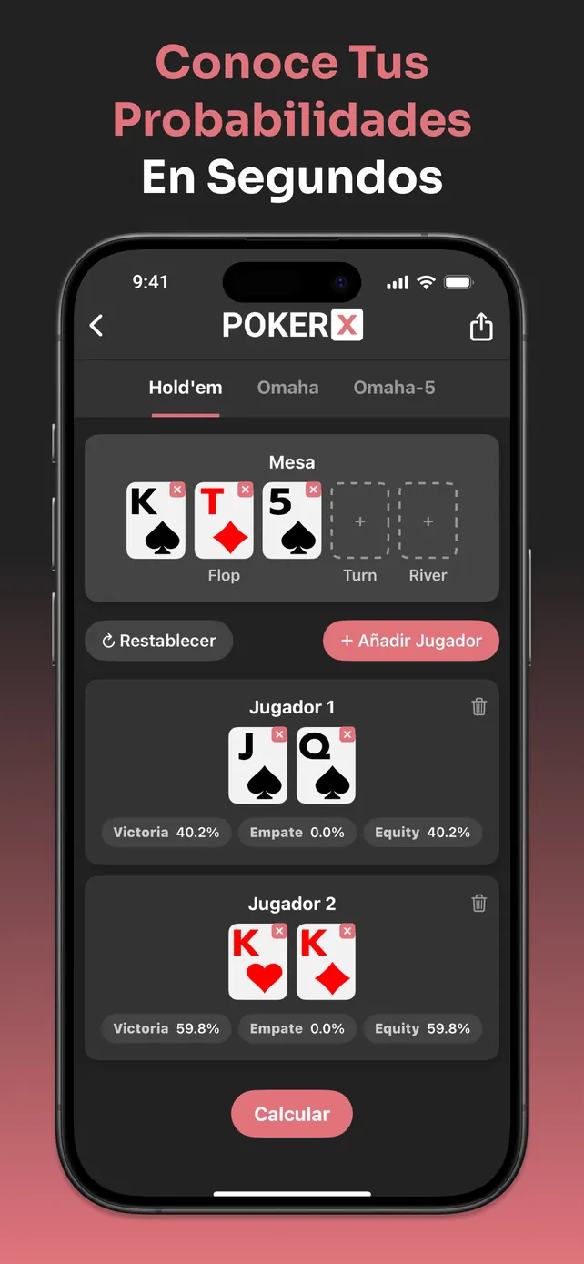 PokerX Odds Calculator