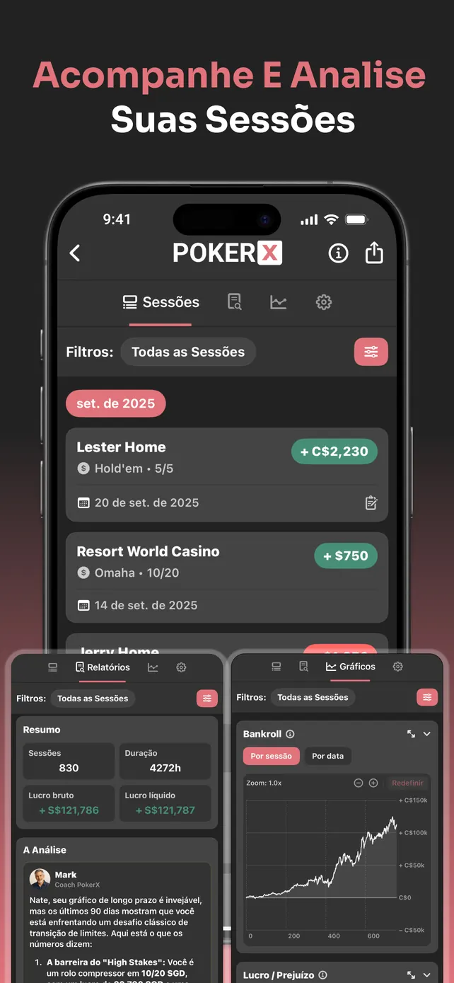 PokerX Session Tracker