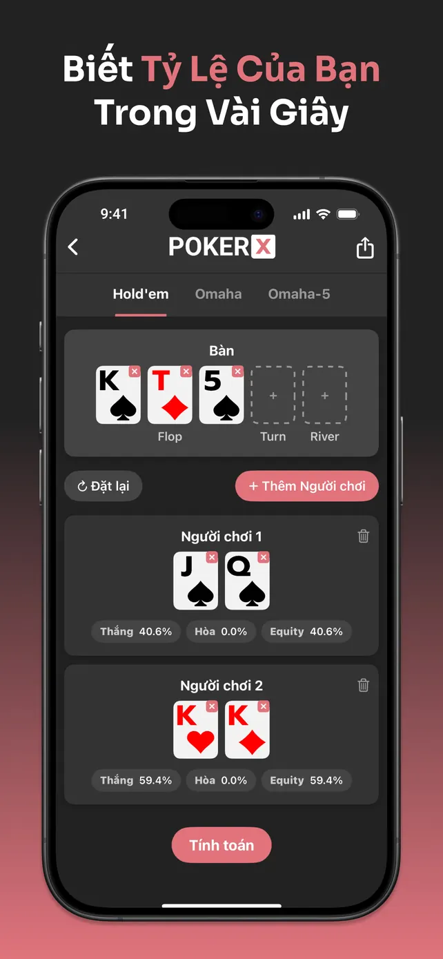 PokerX Odds Calculator