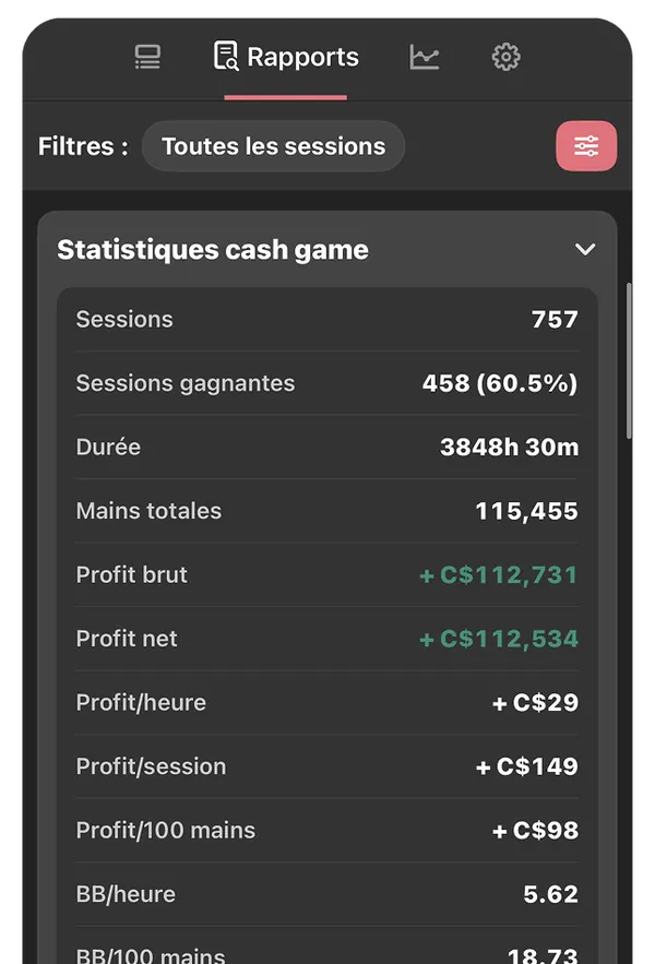 Session Tracker Preview